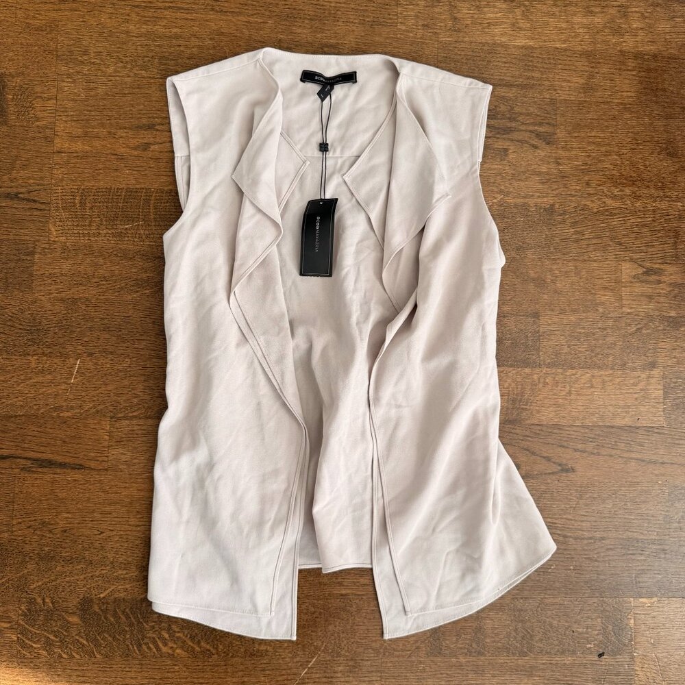 Beige Bcbgmaxazria Top XS